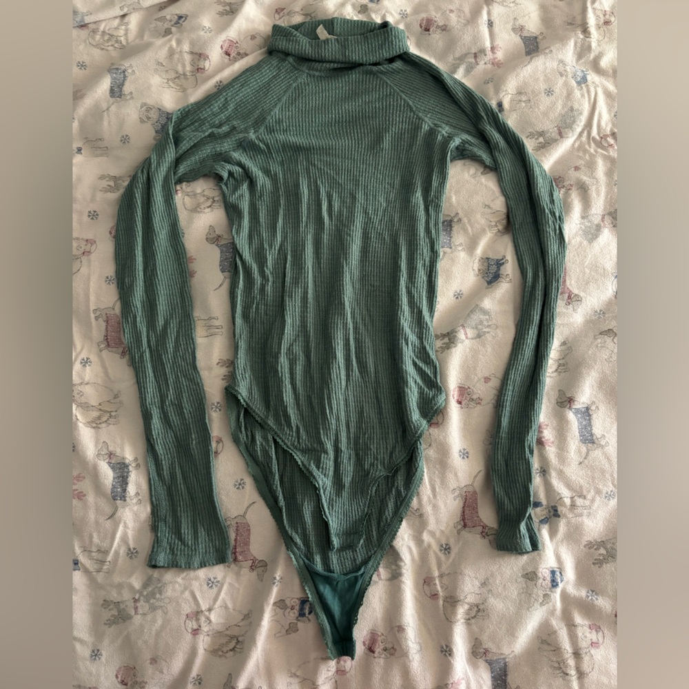 Free People long sleeve bodysuit